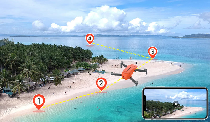 FIMI MINI 3 SE novo drone 4K 30fps alcance de 9 km híbrido 3 eixos Gimbal 249g design ultraleve 12MP rastreamento inteligente mini drone profissional GPS