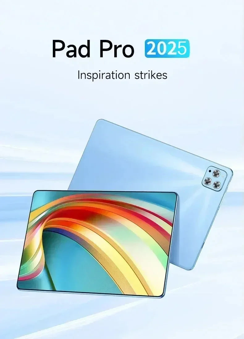 Tablet iPad Air Pro original 2025 Android 14 Snapdragon 11 polegadas HD 16 GB + 1 TB 20000 mAh 5G Dual SIM Bluetooth WiFi GPS