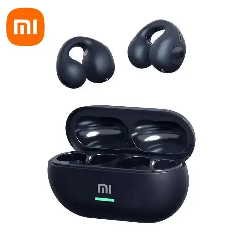 Fones de ouvido sem fio Xiaomi Earclip Bluetooth 5.3 Fones de ouvido esportivos ao ar livre Fones de ouvido com controle de toque para iPhone Huawei Samsung