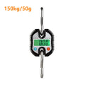 Balança digital de guindaste para pesagem 300 kg 150 kg/50 g 200 kg/100 g 500 kg/100 g balança de gancho suspensa para serviço pesado portátil digital de aço inoxidável