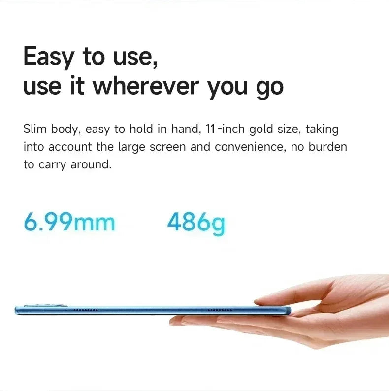 Tablet iPad Air Pro original 2025 Android 14 Snapdragon 11 polegadas HD 16 GB + 1 TB 20000 mAh 5G Dual SIM Bluetooth WiFi GPS