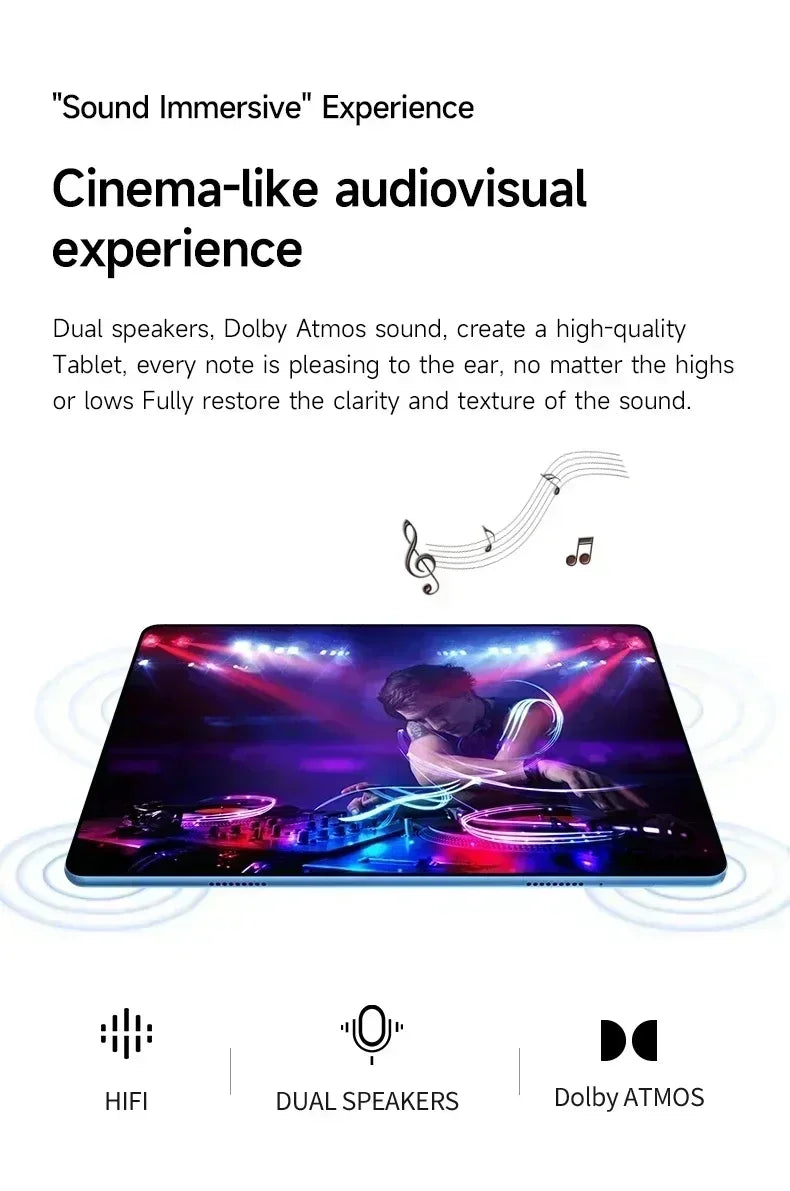 Tablet iPad Air Pro original 2025 Android 14 Snapdragon 11 polegadas HD 16 GB + 1 TB 20000 mAh 5G Dual SIM Bluetooth WiFi GPS