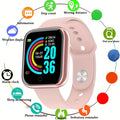 Relógio inteligente masculino e feminino, relógio de pulso, mensagem, monitor de fitness, pulseira, presente de aniversário, relógio eletrônico para Xiaomi Huawei