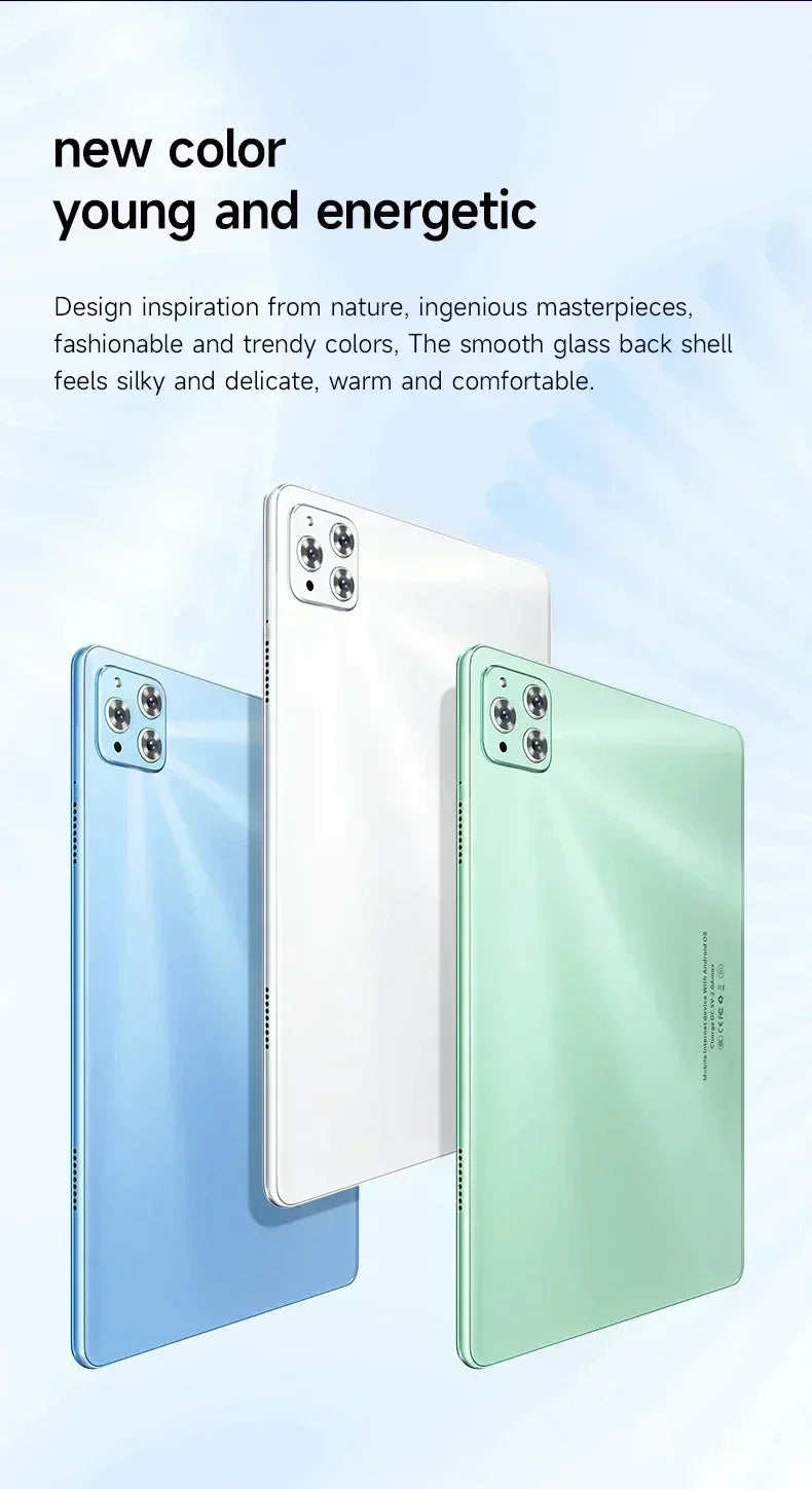 Tablet iPad Air Pro original 2025 Android 14 Snapdragon 11 polegadas HD 16 GB + 1 TB 20000 mAh 5G Dual SIM Bluetooth WiFi GPS