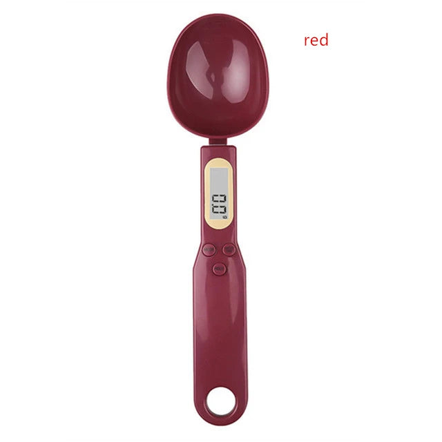 Balança de cozinha eletrônica 500g 0,1g LCD digital para medição de alimentos, farinha, colher, mini ferramenta de cozinha para leite, café