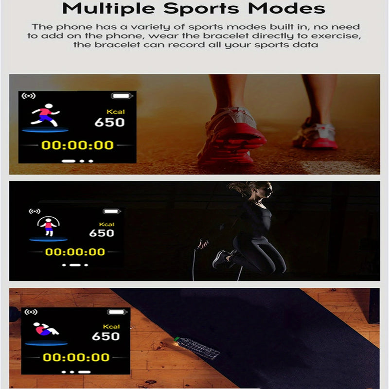 Relógio inteligente masculino e feminino, relógio de pulso, mensagem, monitor de fitness, pulseira, presente de aniversário, relógio eletrônico para Xiaomi Huawei
