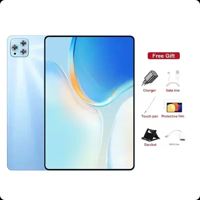 Tablet iPad Air Pro original 2025 Android 14 Snapdragon 11 polegadas HD 16 GB + 1 TB 20000 mAh 5G Dual SIM Bluetooth WiFi GPS