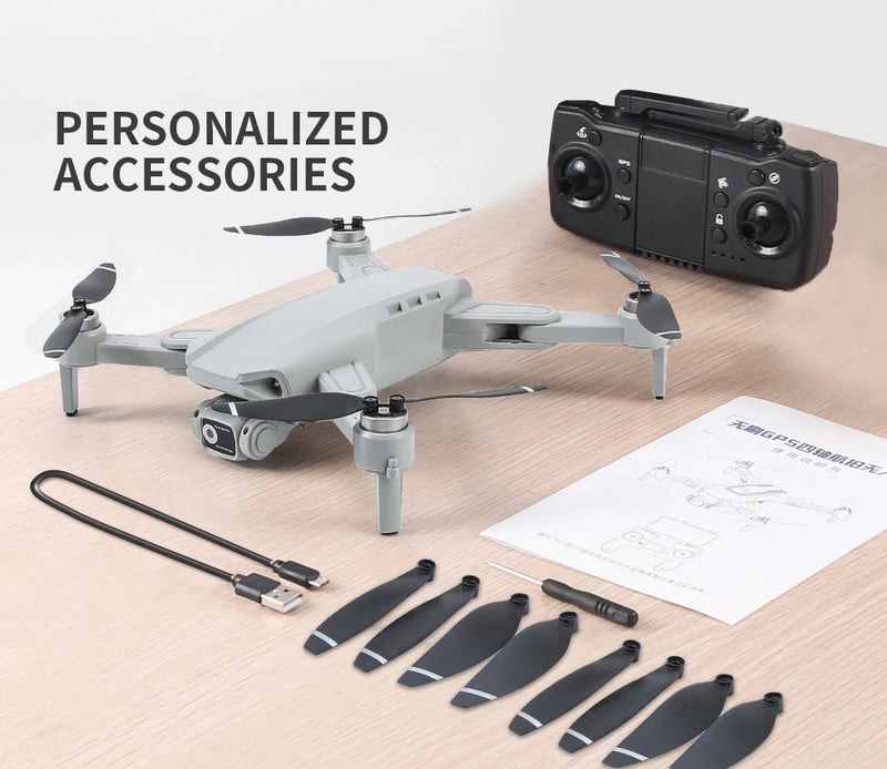 Drone L900 Pro GPS 4K HD profissional com câmera dupla 5G Wi-Fi, fotografia, quadricóptero dobrável sem escova, distância de 1,2 km, drones de brinquedo