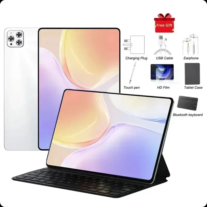Tablet iPad Air Pro original 2025 Android 14 Snapdragon 11 polegadas HD 16 GB + 1 TB 20000 mAh 5G Dual SIM Bluetooth WiFi GPS