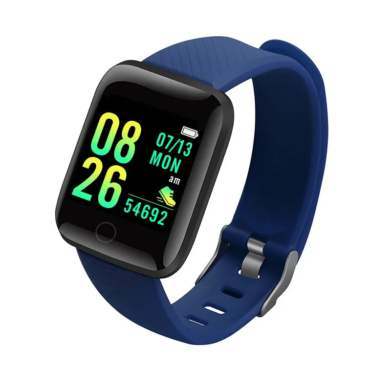 Relógio inteligente masculino e feminino, relógio de pulso, mensagem, monitor de fitness, pulseira, presente de aniversário, relógio eletrônico para Xiaomi Huawei