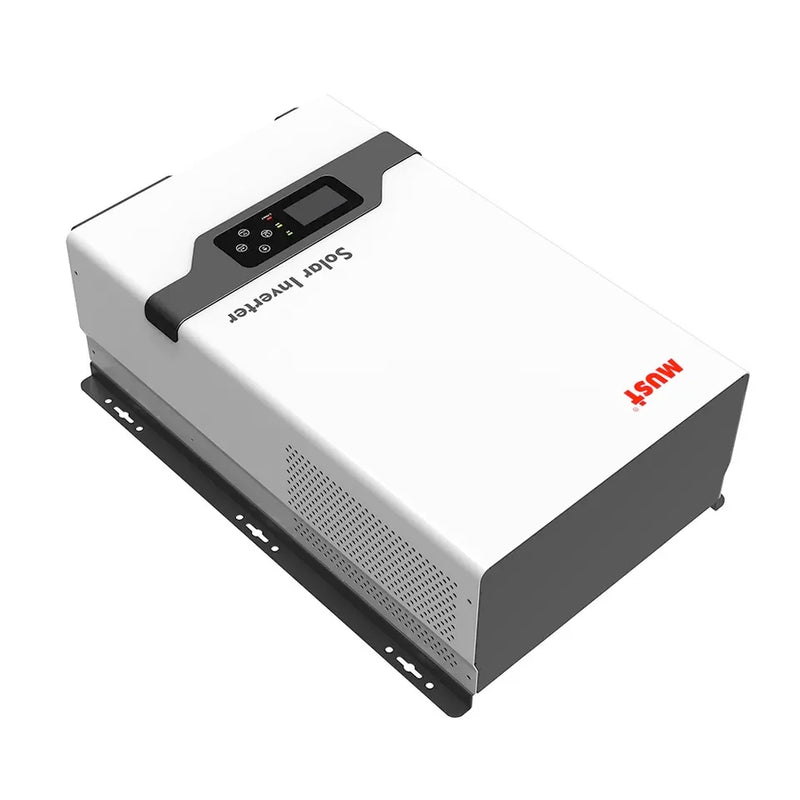 Inversor de fase dividida MUST PV3300 TLV 110V/220V 3kw 5kw 6kw Inversor de baixa frequência para sistema solar híbrido off-grid