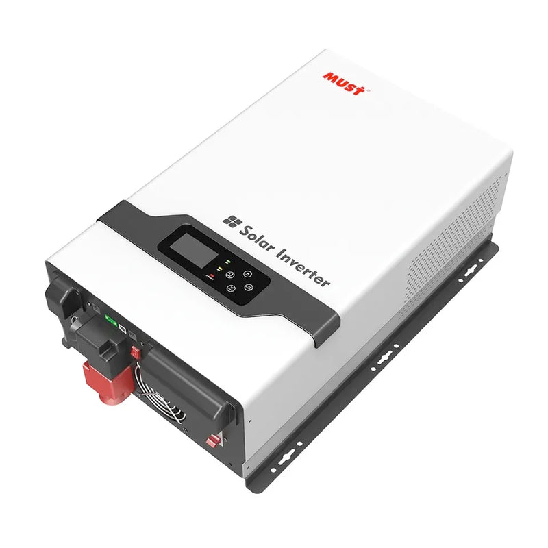 Inversor de fase dividida MUST PV3300 TLV 110V/220V 3kw 5kw 6kw Inversor de baixa frequência para sistema solar híbrido off-grid