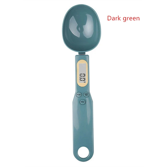 Balança de cozinha eletrônica 500g 0,1g LCD digital para medição de alimentos, farinha, colher, mini ferramenta de cozinha para leite, café