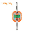 Balança digital de guindaste para pesagem 300 kg 150 kg/50 g 200 kg/100 g 500 kg/100 g balança de gancho suspensa para serviço pesado portátil digital de aço inoxidável