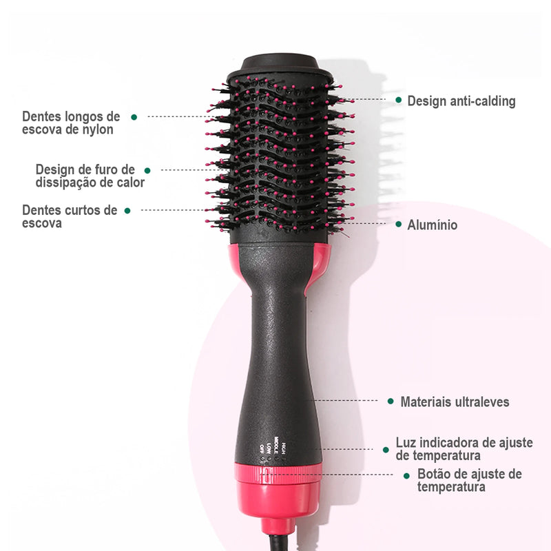 Secador de cabelo, secador, pente elétrico quente, pente de cabelo, secador de cabelo frete grátis, planchas para El Cabello, Brasil
