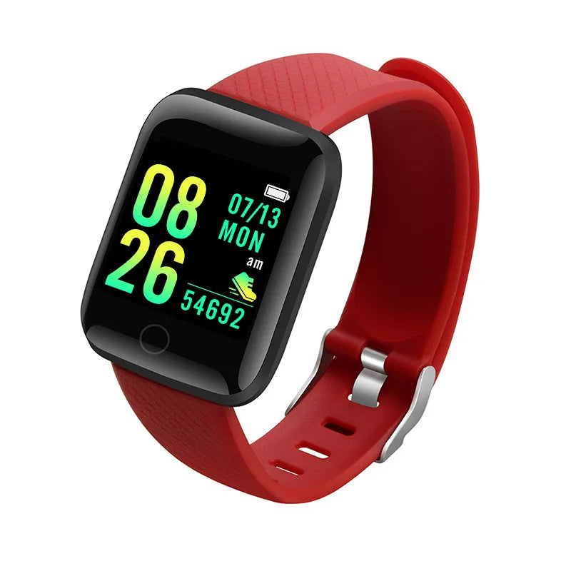 Relógio inteligente masculino e feminino, relógio de pulso, mensagem, monitor de fitness, pulseira, presente de aniversário, relógio eletrônico para Xiaomi Huawei