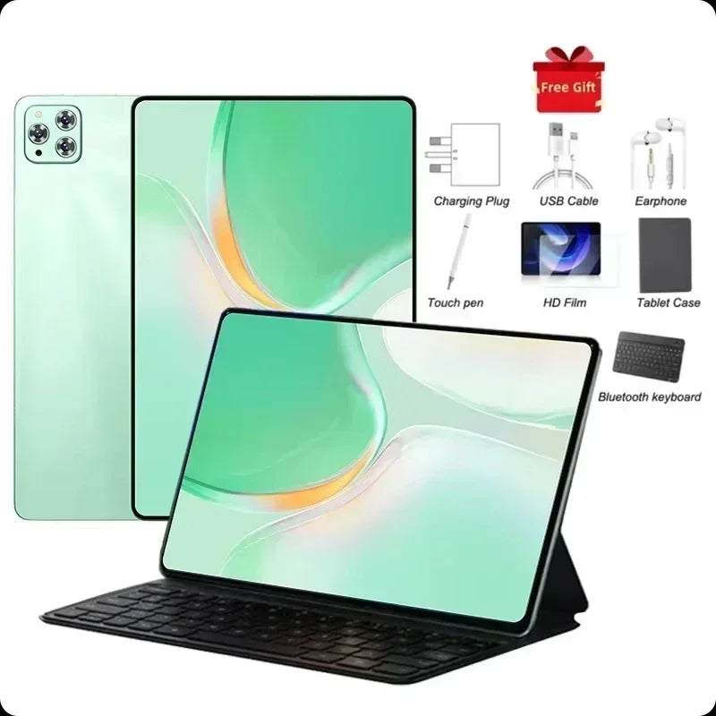 Tablet iPad Air Pro original 2025 Android 14 Snapdragon 11 polegadas HD 16 GB + 1 TB 20000 mAh 5G Dual SIM Bluetooth WiFi GPS