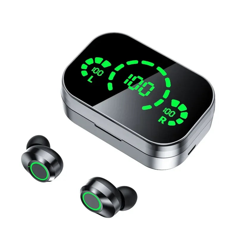 Fones de ouvido sem fio Bluetooth com bateria de longa duração YD03 Caixa de armazenamento com espelho Mãos livres Fone de ouvido Bluetooth Mãos livres Telefone