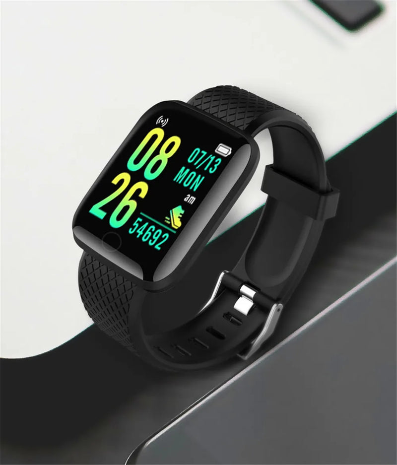 Relógio inteligente masculino e feminino, relógio de pulso, mensagem, monitor de fitness, pulseira, presente de aniversário, relógio eletrônico para Xiaomi Huawei