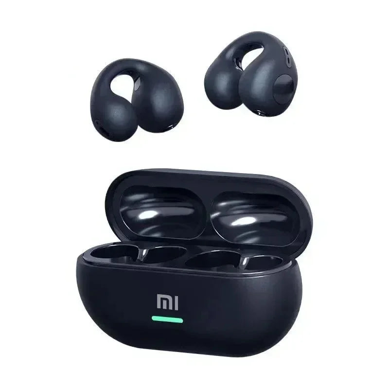 Fones de ouvido sem fio Xiaomi Earclip Bluetooth 5.3 Fones de ouvido esportivos ao ar livre Fones de ouvido com controle de toque para iPhone Huawei Samsung